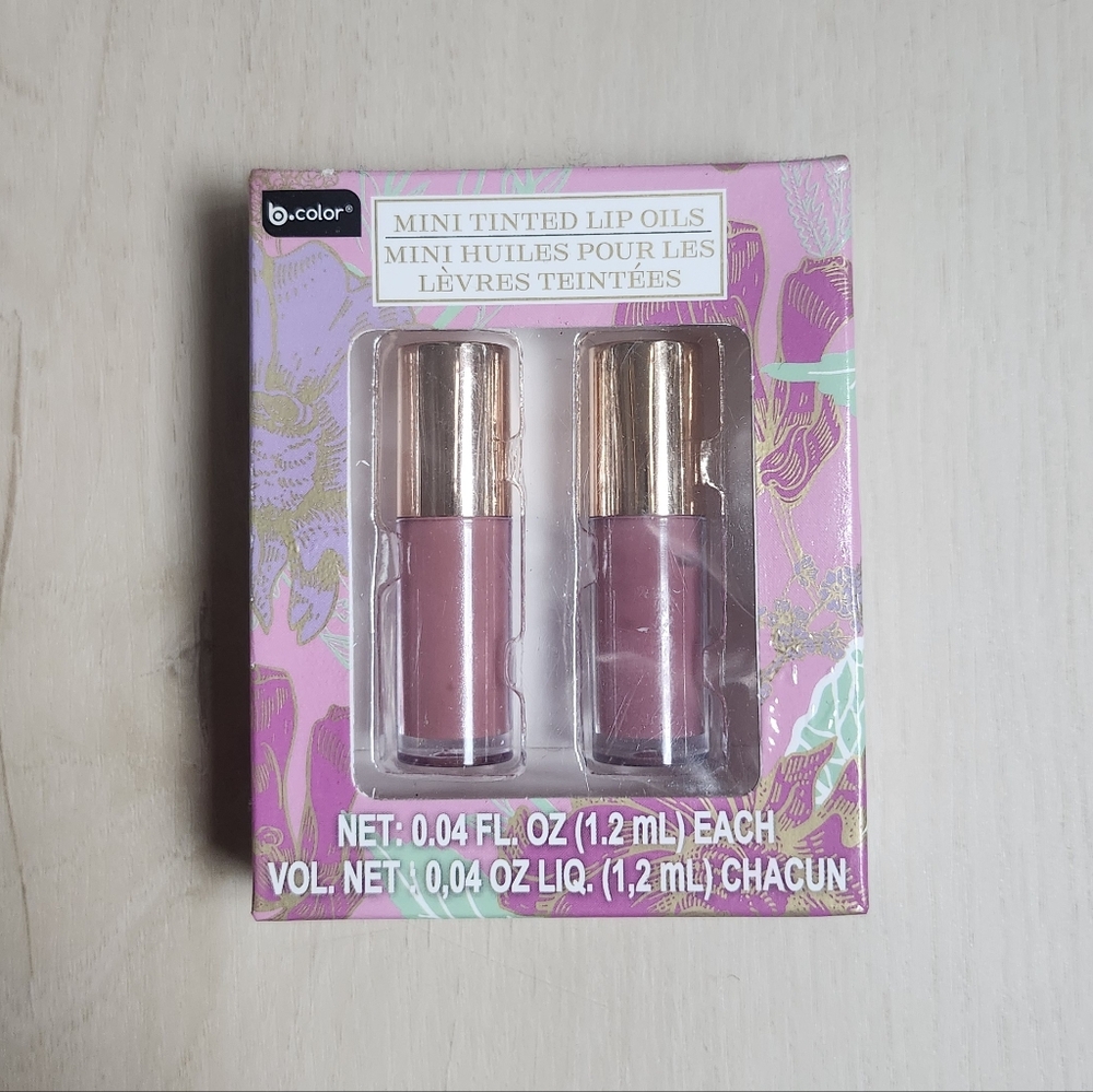 b color | (2)pc Mini Tinted Lip Oils Set (BUNDLE ITEM ONLY)